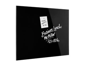 Design-Glasboard 800x600mm magnetisch schwarz
