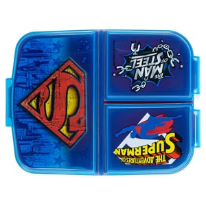 Superman - Brotdose mit Fächern