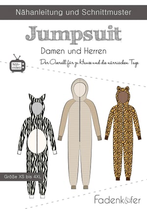 Papierschnittmuster Jumpsuit