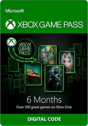 Xbox One - 6 Mois Online Gamepass
