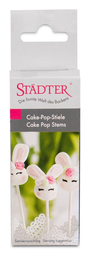Bâtonnets de cake pop 10 cm, 50 pièces.