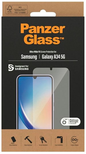 Screen Protector A34 5G - Ultra-Wide Fit