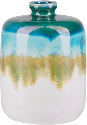 Blumenvase Keramik mehrfarbig 22 cm COLOSSE