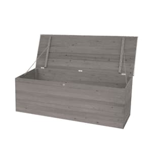 Toolbox, coffre à outils, 19 mm,greywashed 180x65x60/70 cm