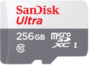 microSDXC Ultra 256GB (UHS-1/Cl.10/100MB/s)