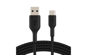 Braided Boost Charge USB A - USB C 1 m