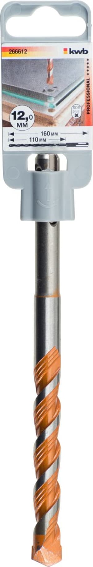 EASY CUT Allzweck-Hammerbohrer mit SDS-Plus Schaft, ø 12 mm