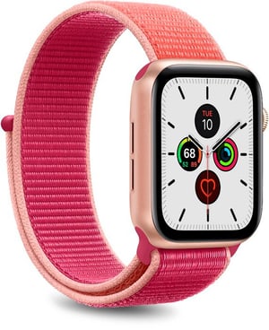 Nylon Wristband - Apple Watch 42-44mm - sunset pink