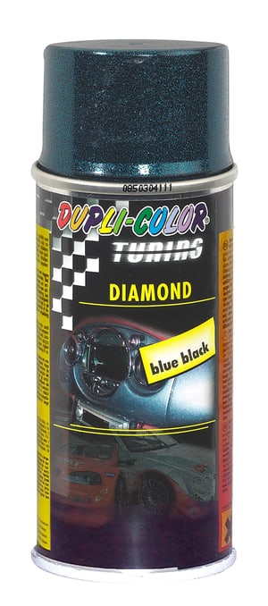 Diamanteffekt blau-schwarz 150 ml
