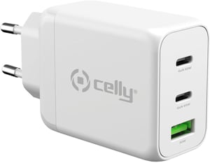 2 USB-C and USB-A Wall Charger GaN 65W