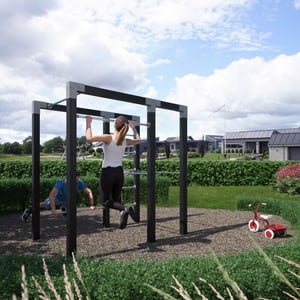 Outdoor fitness - Modèle 2 KDI NTR Cl. A Apprêté RAL9005 Noir