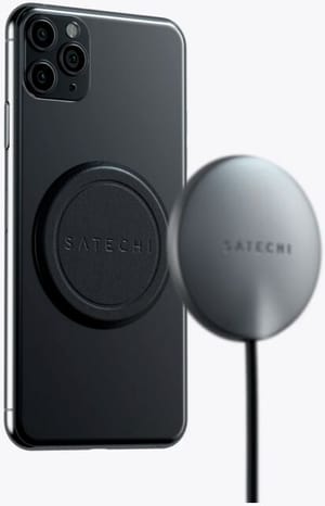Magnetic Sticker for iPhone 11/12 - Noir