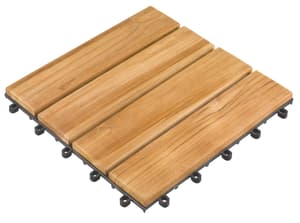 Teak 30 x 30 cm
