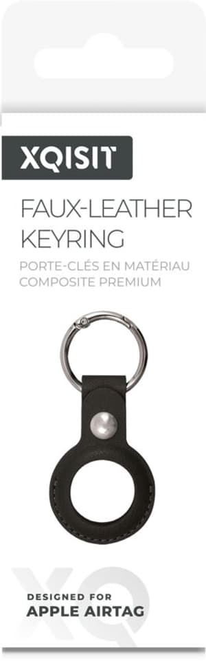 Faux Leather Keyring