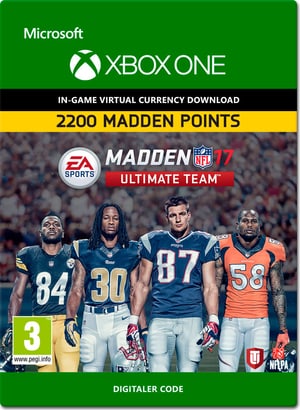 Xbox One - Madden NFL 17: MUT 2200 Madden Points Pack