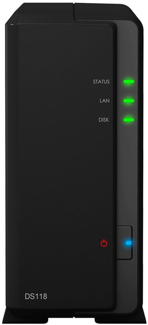 DiskStation DS118 mit 1x 4TB WD Red Plus