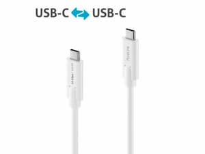 Câble USB 3.1 10Gbps, 100Watt USB C - USB C 0.5 m