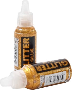 Glitter Glue 25 ml, gold