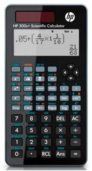 Calculatrice scientifique HP-300S+ multilingual