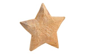 Figurine de Noël étoile Nature, 30 cm
