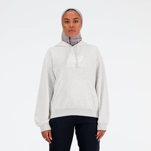 W Sport Essentials French Terry Stacked Logo Hoodie