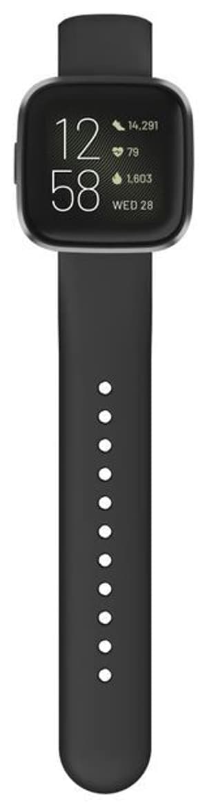 Bracelet pour Fitbit Versa 2/Versa (Lite), Noir