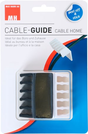 Cable-Guide autoadhesivo 2 p.