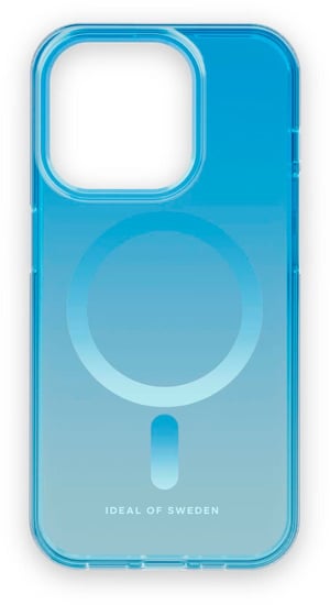 Back Cover Clear Case iPhone 15 Pro Light Blue