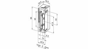 Elektro-Türöffner 118 F.13 ProFix 2