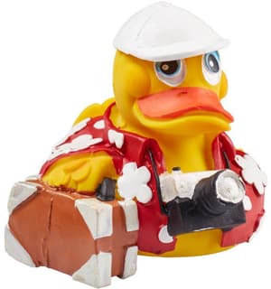 Canard de bain vacances jaune