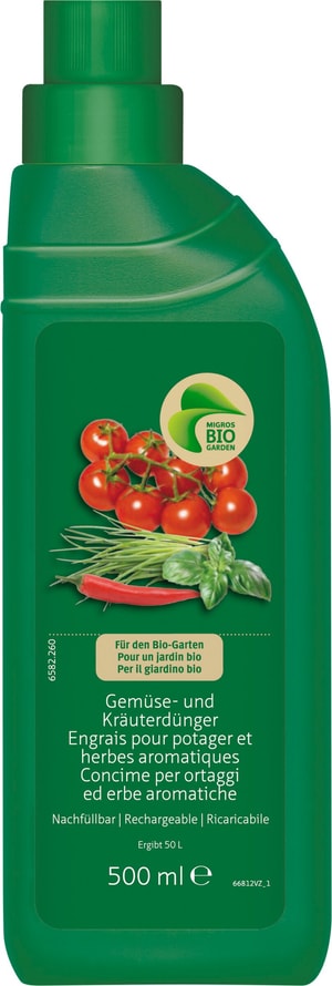 Gemüse- und Kräuterdünger, 500 ml