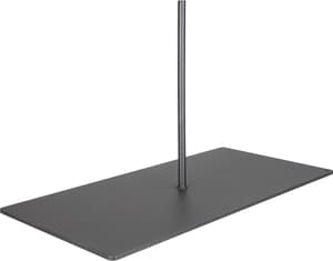 Pied pour paravents, 60 x 30 cm, tige Ø 1,5 cm, anthracite