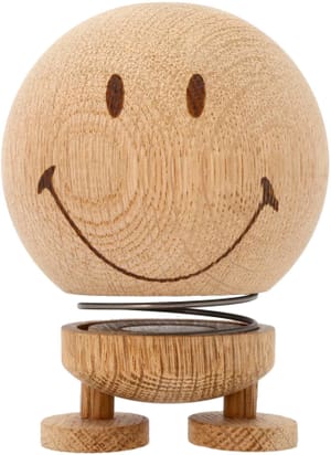 Aufsteller Bumble Smiley Oak M 9.5 cm, Nature