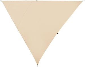 Voile ombrage triangle 300 x 300 x 300 cm beige LUKKA