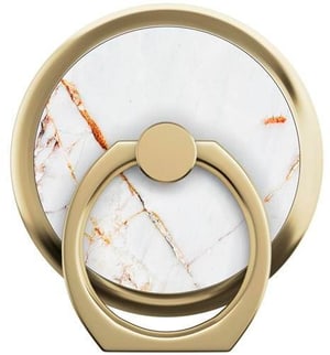 Selfie-Ring Carrara Gold Marble