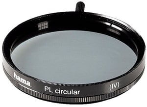 Filtre polarisant circulaire, Traité, Noir, 55mm