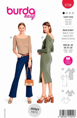 Schnittmuster, Kleid - Shirt