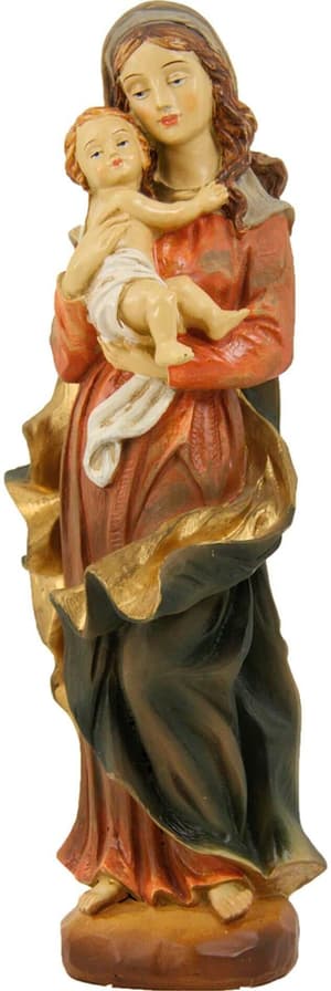 Statuette per culla Madonna con bambino