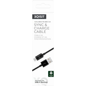 Charge & Sync Type C 3.0 to USB A 150cm Black