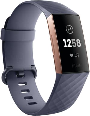 Charge 3 Rose Gold/Blue Gray