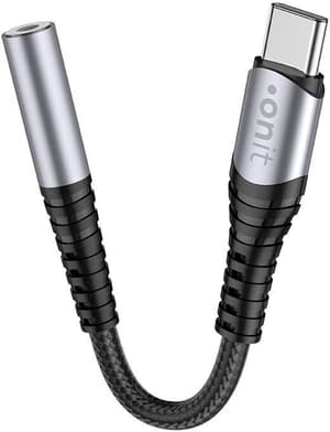 Adaptateur audio numérique USB-C vers AUX 3,5 mm