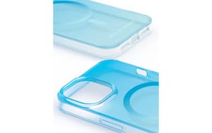 Back Cover Clear Case iPhone 14/13 Light Blue