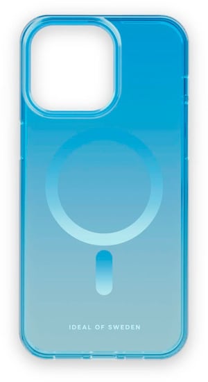 Back Cover Clear Case iPhone 15 Pro Max Light Blue