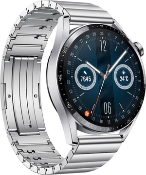 Watch GT3 (46mm) Stainless Steel Case/Stainless Steel Strap