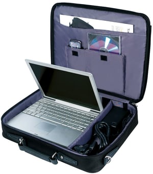 Notepac Clamshell Case 15,6" Notebooktasche - Schwarz
