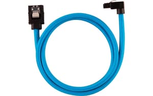 SATA3-Kabel Premium Set Blau 60 cm gewinkelt