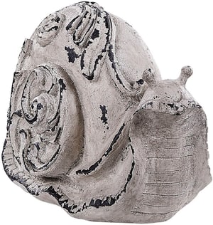 Figurine de jardin escargot gris CHIBA