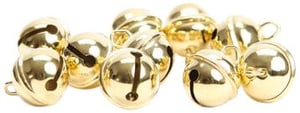 Campanelli di metallo oro 11mm 10p
