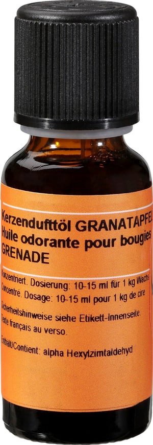 Huile P. Bougies Grenade Liq