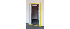 Porte anti-poussière film LDPE 2.5 x 1.1 m